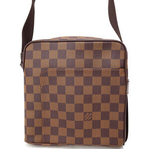 Louis Vuitton Damier Ebene Brown Olaf Shoulder Bag